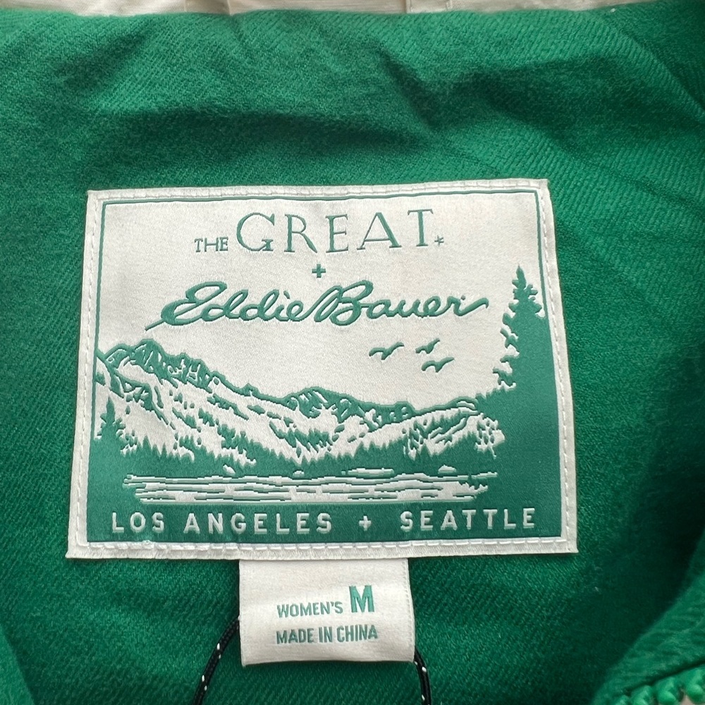 NWT The Great and Eddie Bauer collab Coat size medium - Picture 5 of 8